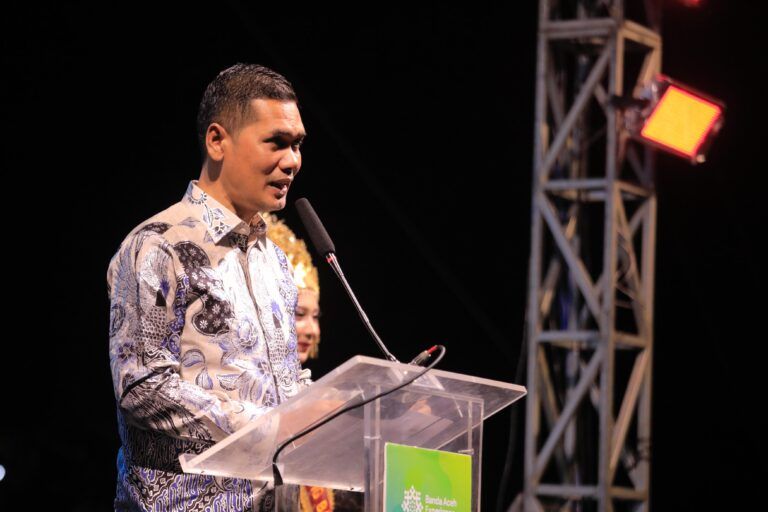 Sekda Aceh, M. Nasir, Membuka Secara Resmi Experience City Expo di Blang Padang