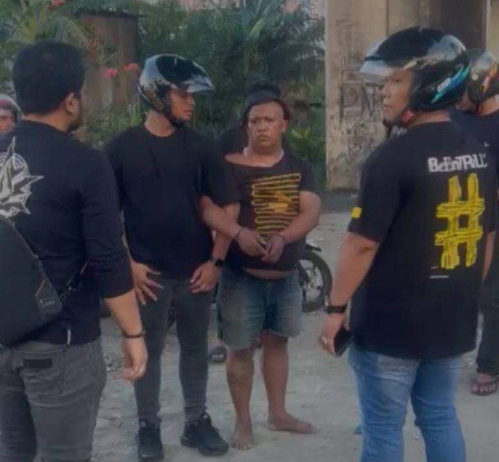 Polrestabes Medan Tangkap Jukir Nyambi Jual Sabu di Pinggiran Rel : Tersangka Residivis