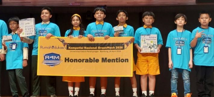 Siswa SD Sint Yoseph Kabanjahe Raih Honorable Mention di Ajang Robotik Nasional