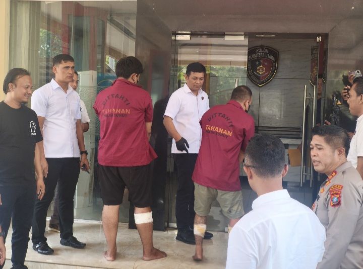 Residivis Otak Begal Sadis di Marelan-Belawan Dilumpuhkan dengan Timah Panas Usai Melawan Polisi