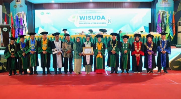 Wisuda UINSU Medan Ke 88, Tidak Tepat Waktu, Beberapa Wisudawan Program Doktor Memilih Meninggalkan Acara Wisuda