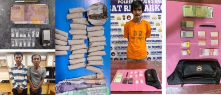 116 Pengedar dan Pengguna Diciduk, Polda Sumut Bakar 21 Barak Narkoba
