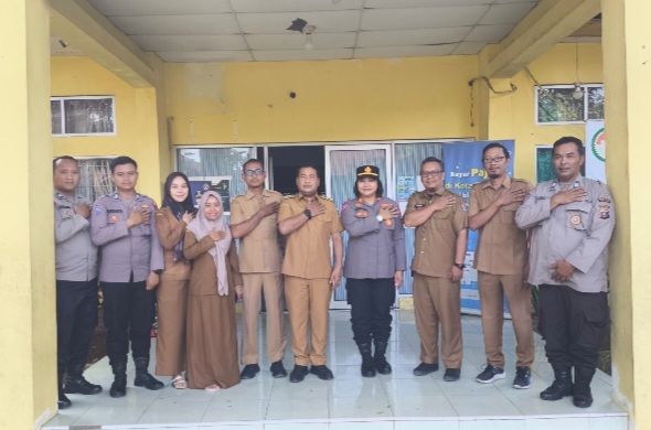 Gelar Sambang Dan Koordinasi, Kasat Binmas Polres Binjai Jalin Sinergi Dengan Pemerintah Kecamatan Binjai Utara