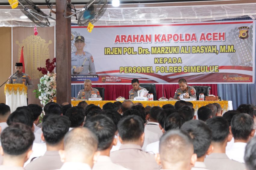 Kapolda Aceh Kunjungi Simeulue, Perkuat Sinergitas dengan Forkopimda dan Masyarakat