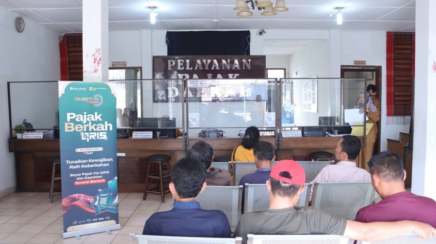 Kemudahan Era Digitalisasi, Pemkab Dairi Kolaborasi Dengan Kantor Perwakilan BI Sumut Bayar Pajak Dengan QRIS