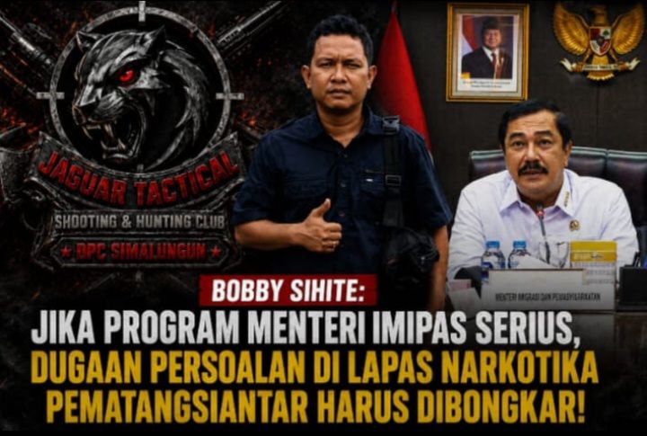 Bobby Sihite: Jika Program Menteri Imipas Serius, Dugaan Persoalan di Lapas Narkotika Pematangsiantar Harus Dibongkar