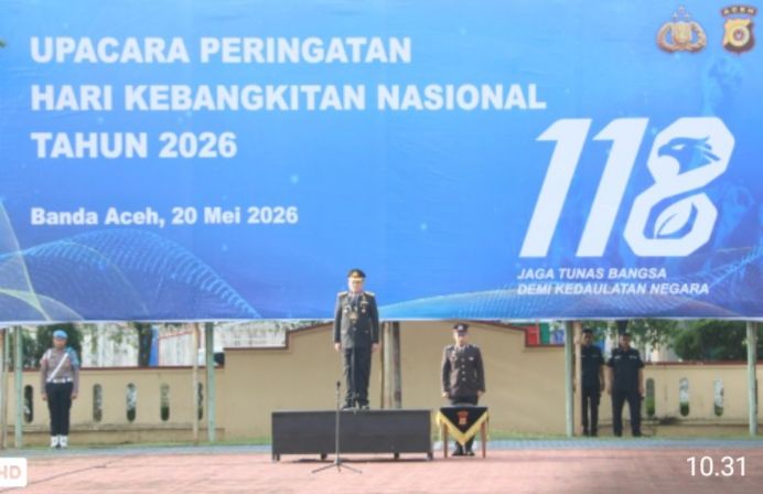 Polda Aceh Peringati Harkitnas ke-118, Perkuat Semangat Jaga Generasi Bangsa
