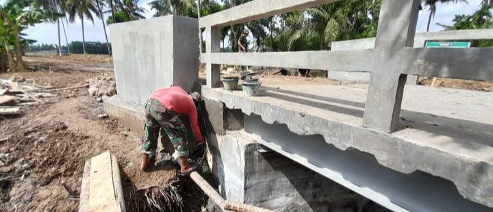 Jembatan di Pasar Rawa Siap Jadi Jalur Perubahan Ekonomi