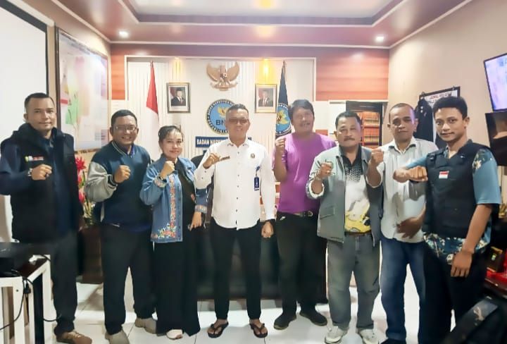 Kepala BNN Kota Binjai Terima Kunjungan Silaturahmi Wartawan Gabungan Sumut