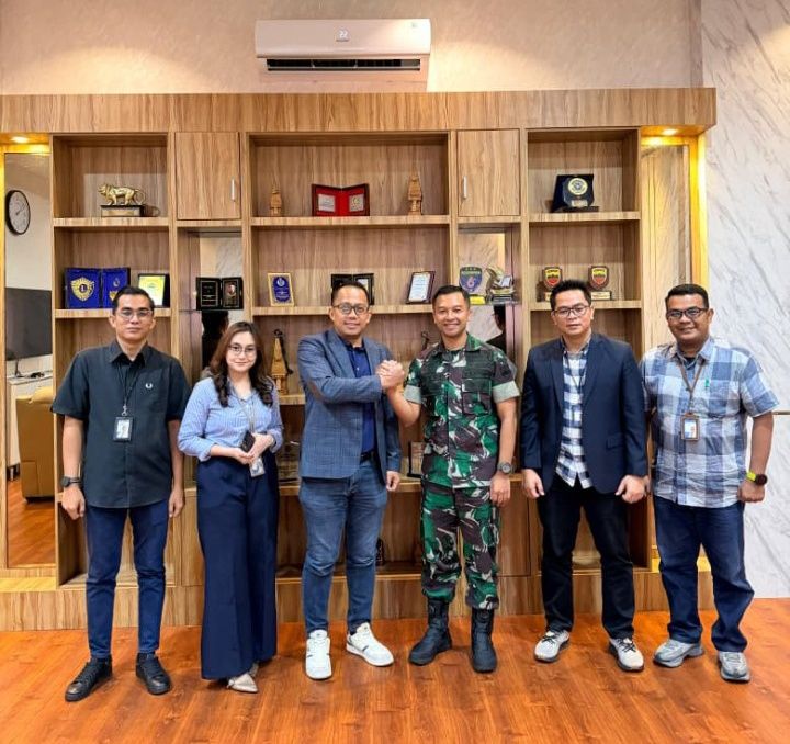 Dandim 0201/Medan Terima Kunjungan Silaturahmi Pimpinan BRI