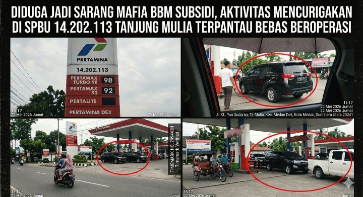 Diduga SPBU 14.202.113 Tanjung Mulia Milik Menantu Salah Satu Mantan Petinggi No Satu Di Sumut