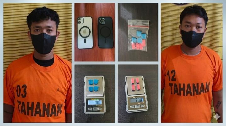 Operasi Undercover Satresnarkoba Polres Binjai Berhasil Gagalkan Peredaran Ekstasi