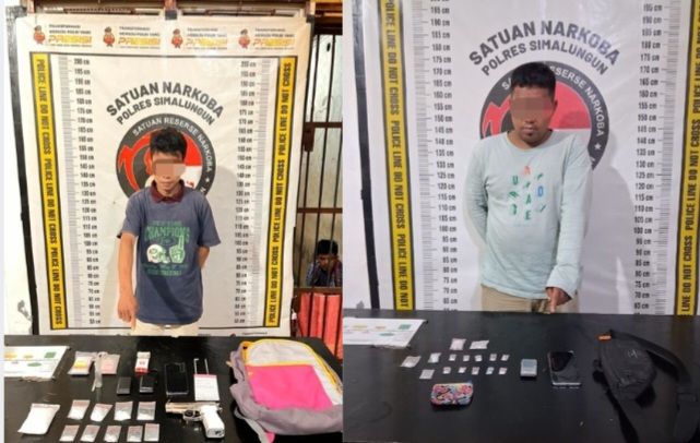 Polres Simalungun Tangkap Dua Pengedar Narkoba Jaringan Simalungun - Batubara