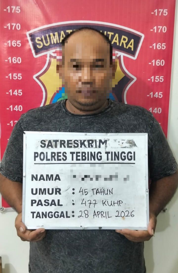 Spesialis Curanmor Diamankan Sat Reskrim Polres Tebing Tinggi