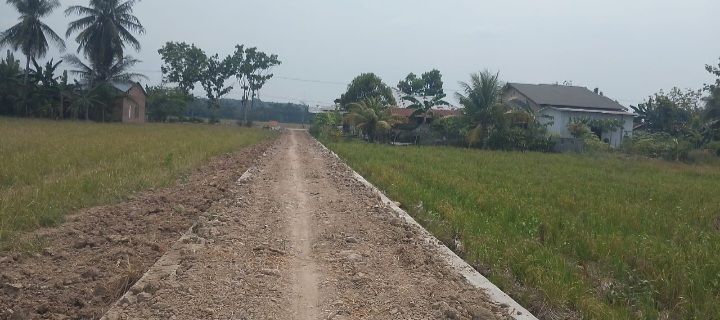 Melalui TMMD, Akses Konektivitas Petani Desa Pasar Rawa Lancar