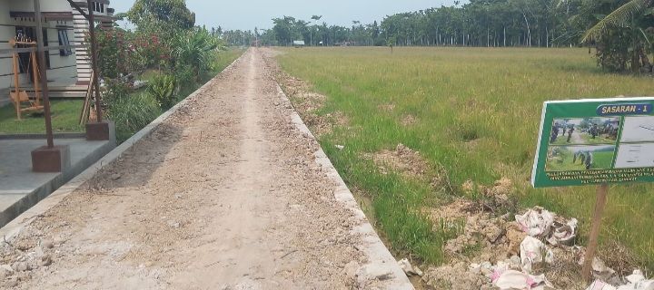 Peningkatan Jalan 1500 Rampung, Aktivitas Ekonomi Petani Gebang Berjalan Lancar