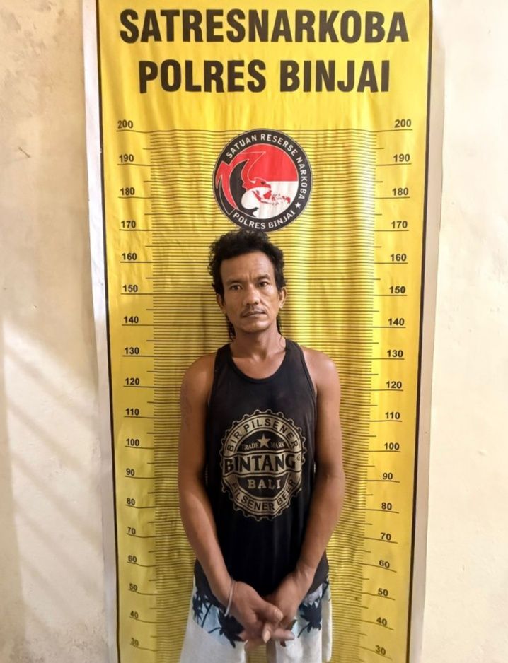 Kolaborasi Polres Binjai dengan BNNK Gerebek Sarang Narkoba, Dua Orang Diamankan