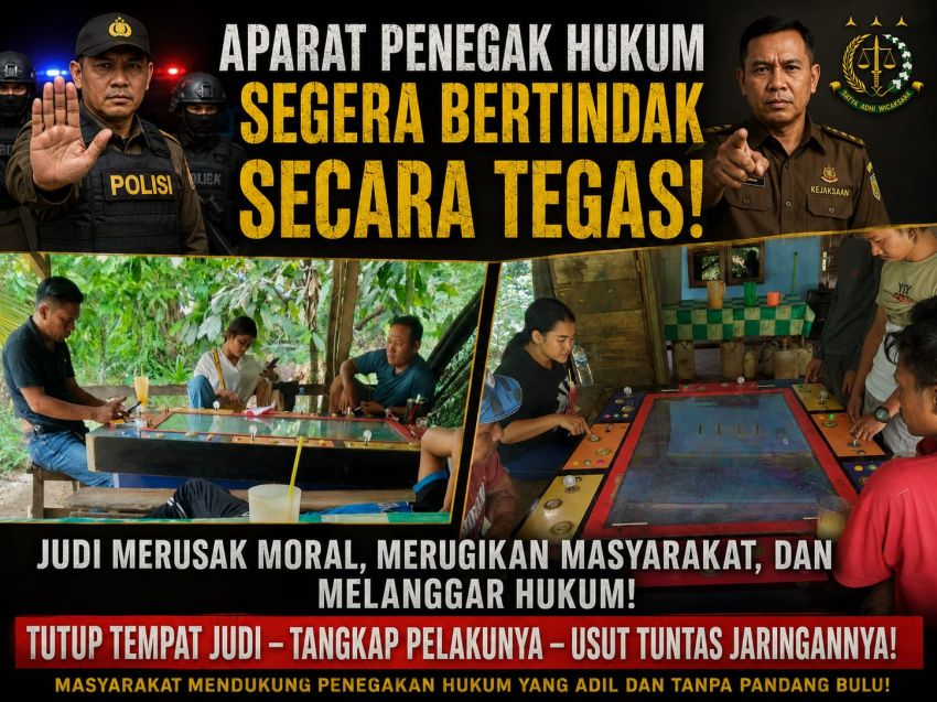 Dugaan Keterlibatan Oknum Kades 'JG' Dalam Aktivitas Bandar Judi Togel dan Tembak Ikan Tuai Sorotan Warga, APH Diminta Bertindak Tegas!