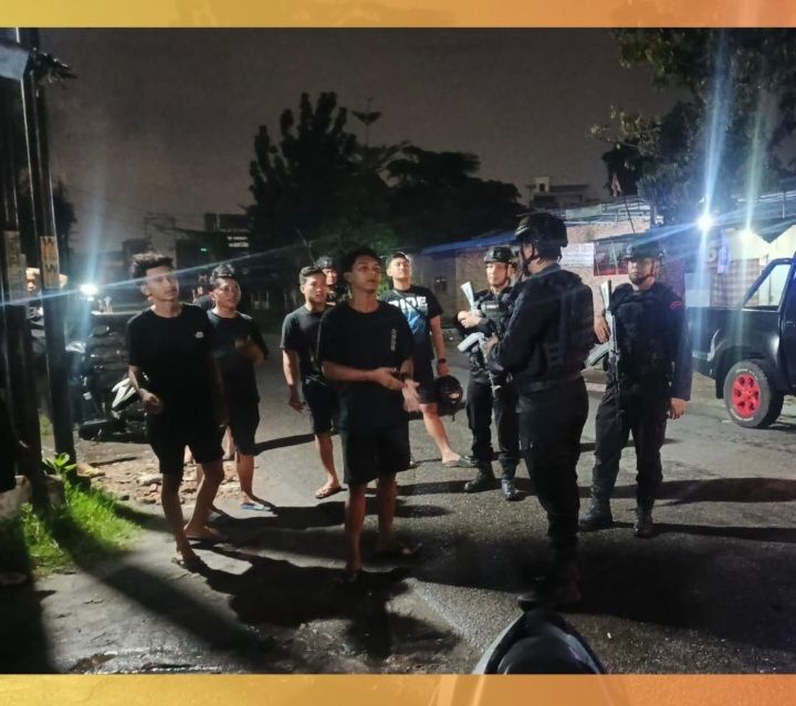 Berikan Rasa Aman Seluruh Warga Medan Ucapkan Terimakasih kepada Brimob Poldasu
