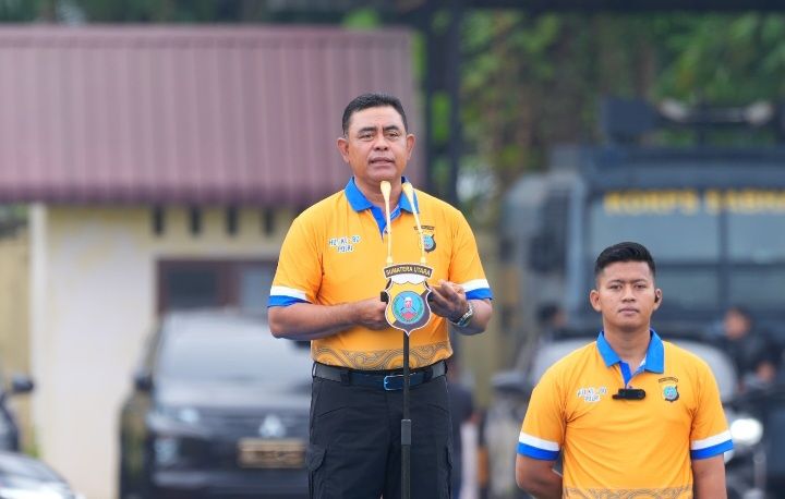 Kapolda Sumut Buka Pekan Olahraga dan Rohani Sambut Hari Bhayangkara Ke-80