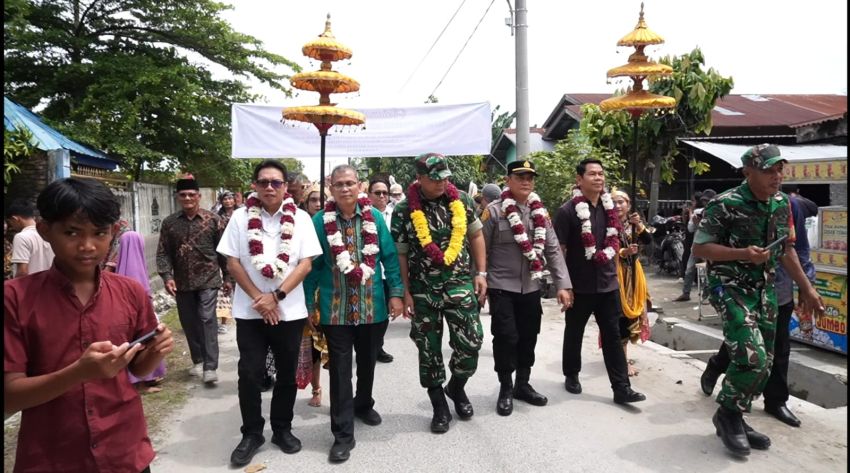 500 Masyarakat Tergabung PMPKKBSUSU Gelar Syukuran Penutupan Galian C di Bantaran Sungai Ular yang Digagas Satgas Elang Biru DPP GARPU Nasdem