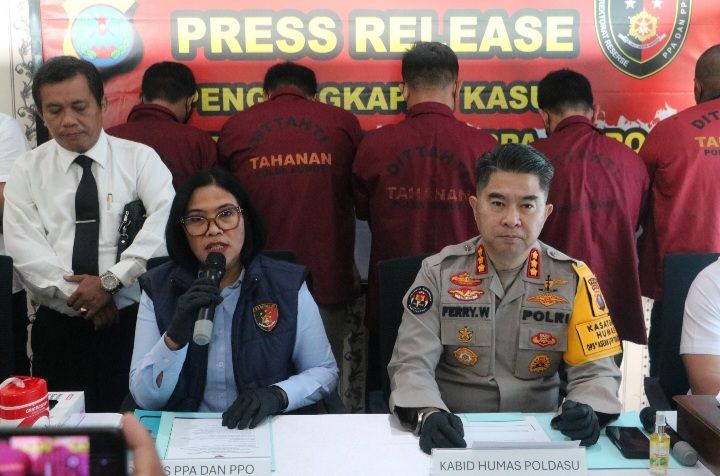 Ditres PPA /PPO Poldasu Tangkap 6 Pelaku Penyelundupan 8 PMI ke Malaysia