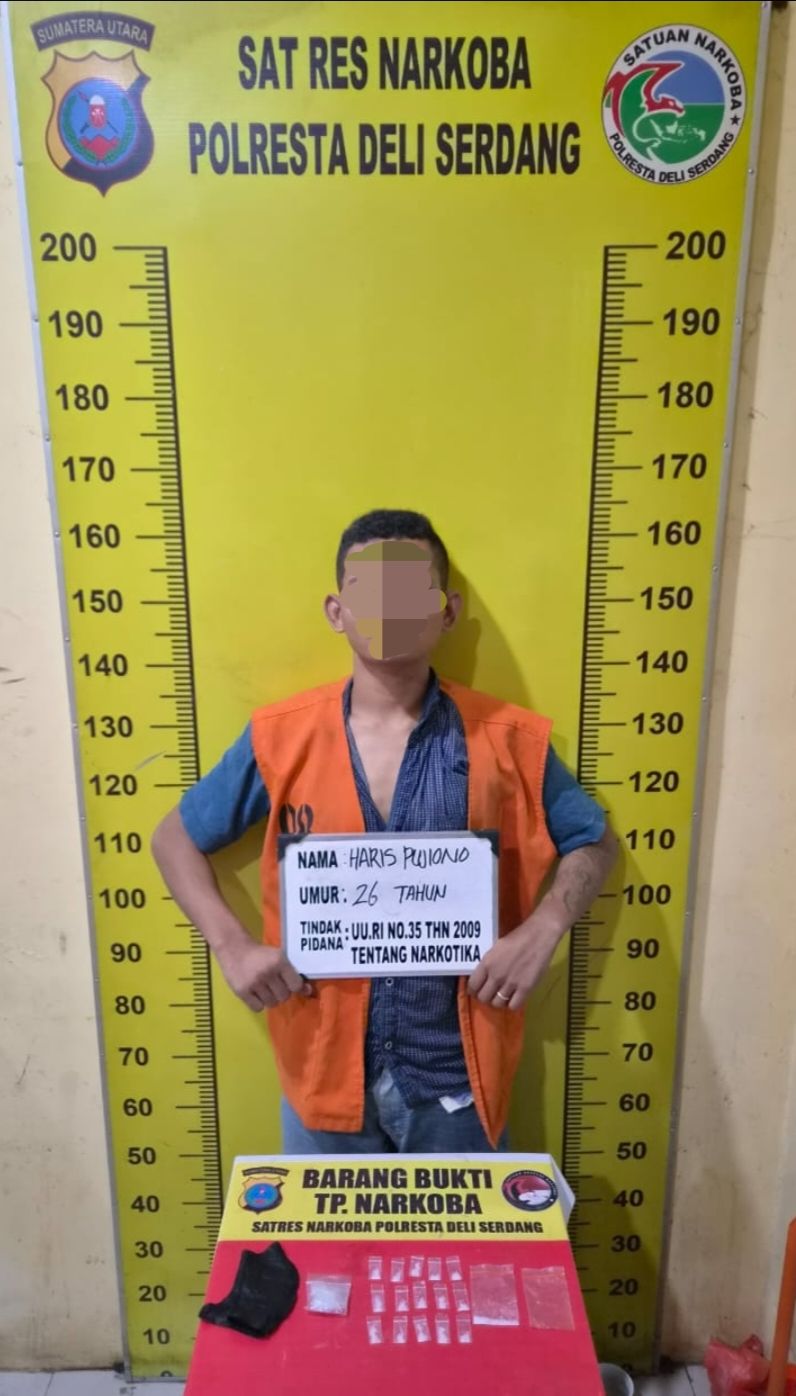 Polresta Deli Serdang Ungkap Kasus Peredaran Narkotika Jenis Sabu di Lubuk Pakam