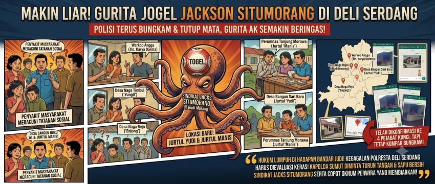 Ekspansi Togel di Deli Serdang: Jaringan Situmorang Rambah Kawasan Padat Penduduk Perumnas dan Bangun Sari