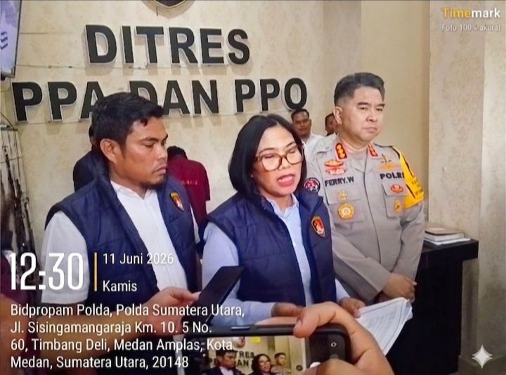 Ditres PPA dan PPO Polda Sumut Ungkap Kasus Dugaan Penyebaran Konten Pornografi Melalui Siaran Langsung TikTok