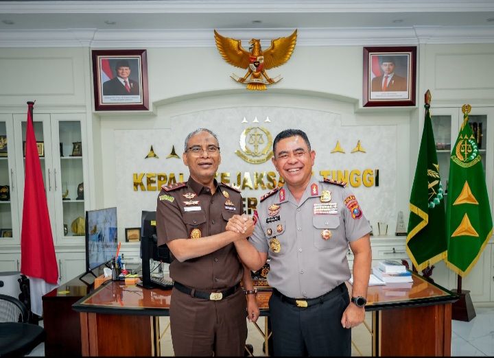 Perkuat Sinergi Penegakan Hukum, Kapolda Sumut Silaturahmi ke Kejati Sumut