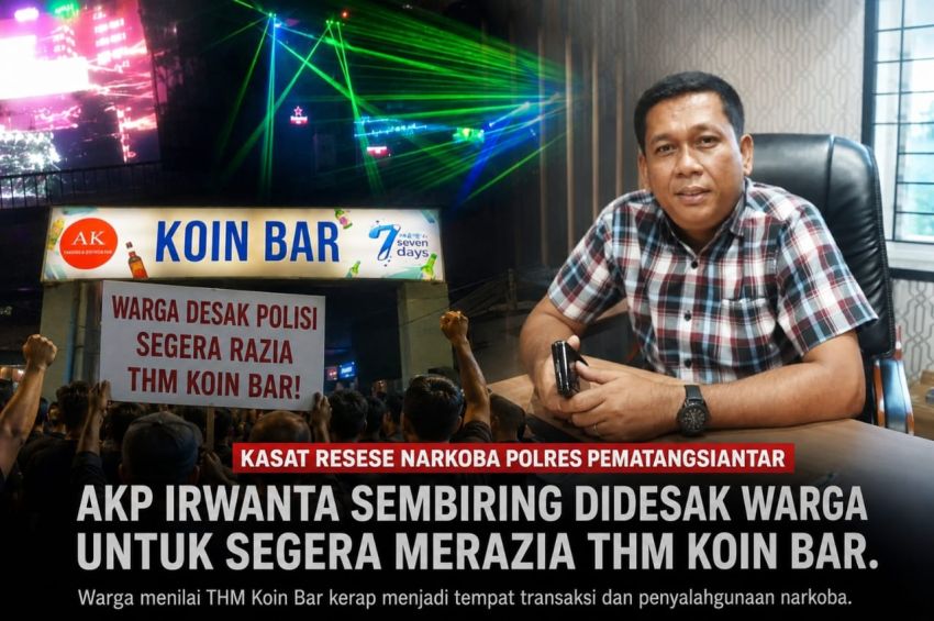 Koin Bar Siantar Kembali Disorot, Warga Resah Minta Polda Sumut Selidiki Dugaan Peredaran Narkotika Secara Menyeluruh