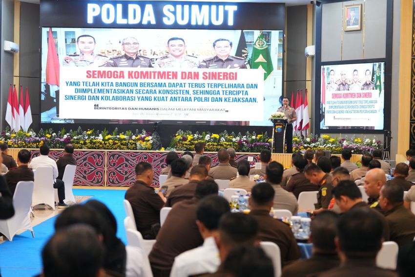 Polda Sumut-Kejati Sumut Teken MoU, Wujudkan Penegakan Hukum Profesional Tanpa Praktik Transaksional