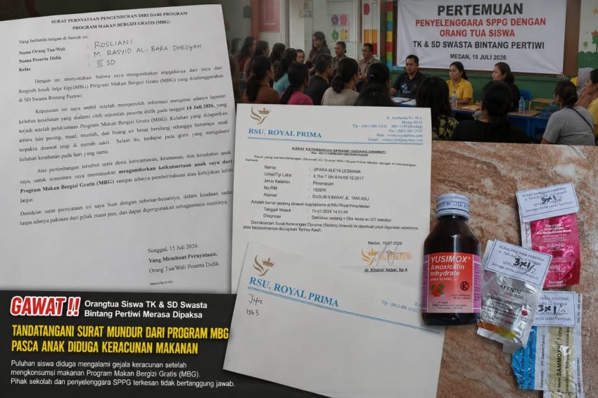 Gawat!! Orang Tua Siswa TK dan SD Swasta Bintang Pertiwi Diminta Tandatangani Surat Pengunduran Diri dari Program MBG Usai Anak Alami Dugaan Keracunan