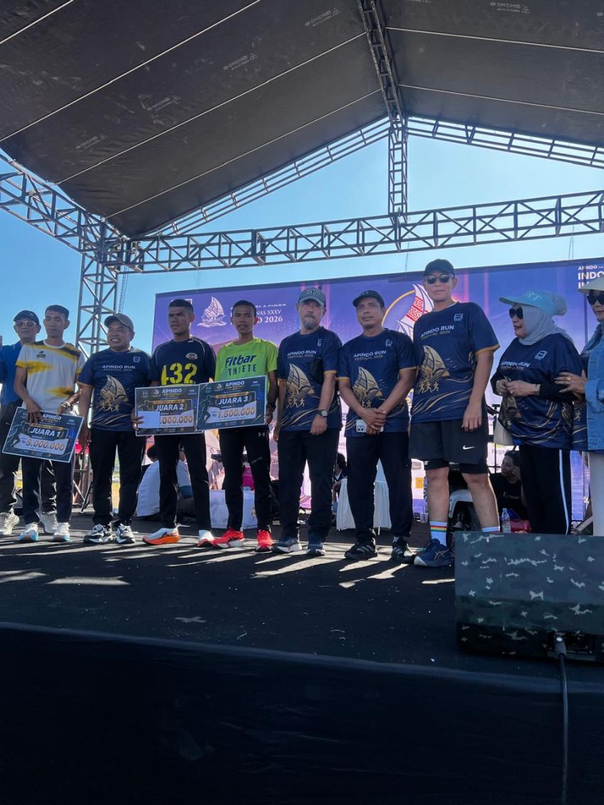Pengurus APINDO Kabupaten Bulukumba Ikuti APINDO Run Festival 2026 di Makassar