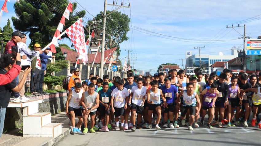 1.338 Pelajar Meriahkan HUT RI ke-81, Lomba Lari 2K dan 5K di Dairi Jadi Ajang Sportivitas dan Kebersamaan