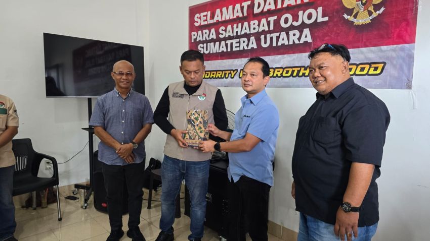 Dialog Dan Penguatan Sinergitas Dir Intelkam Dengan Komunitas Ojol Sumut