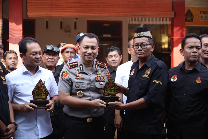 Dari Pesanggrahan Pendawa, Polri dan Pendawa Komitmen Jaga Kamtibmas