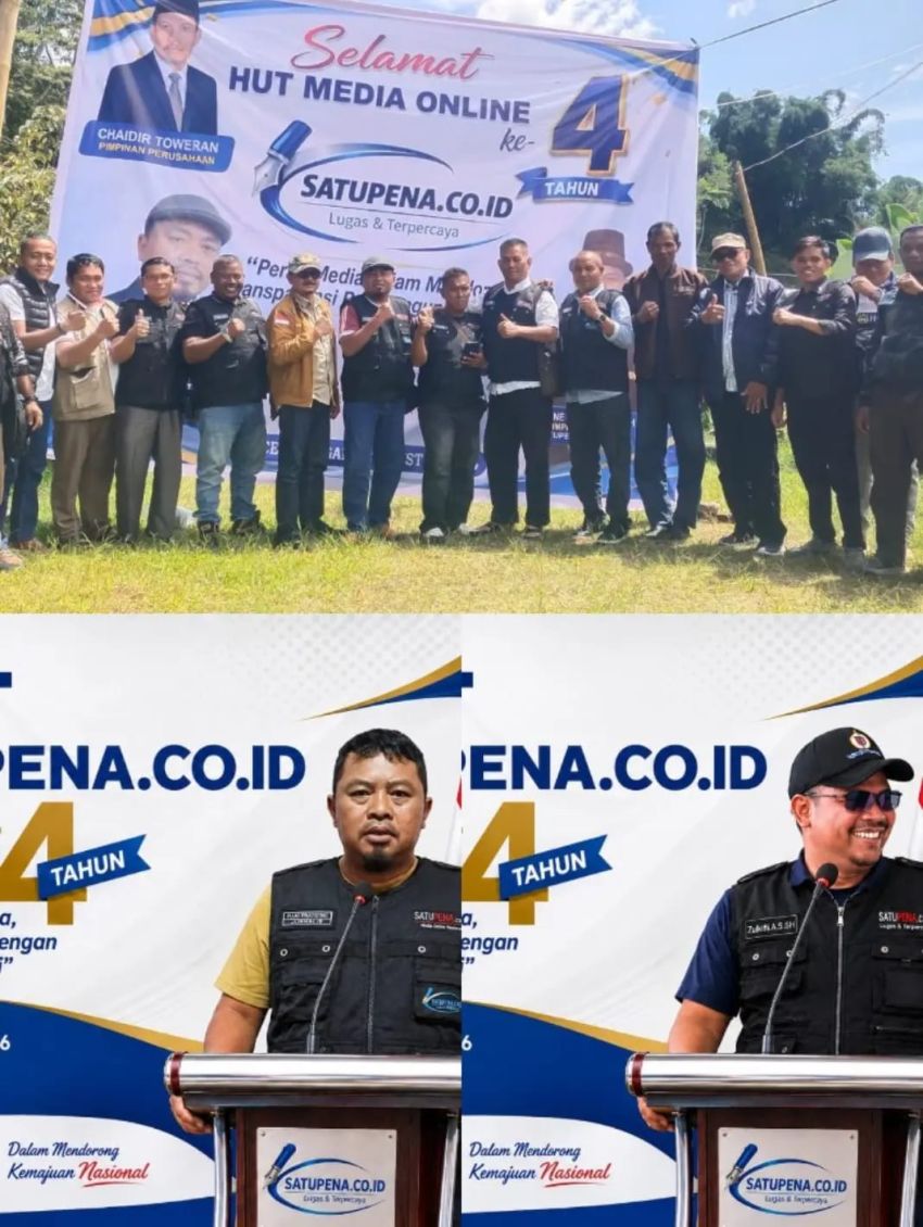 HUT ke-4 Satupena.co.id: Empat Tahun Berkarya, Menjaga Kepercayaan dan Mewarnai Negeri