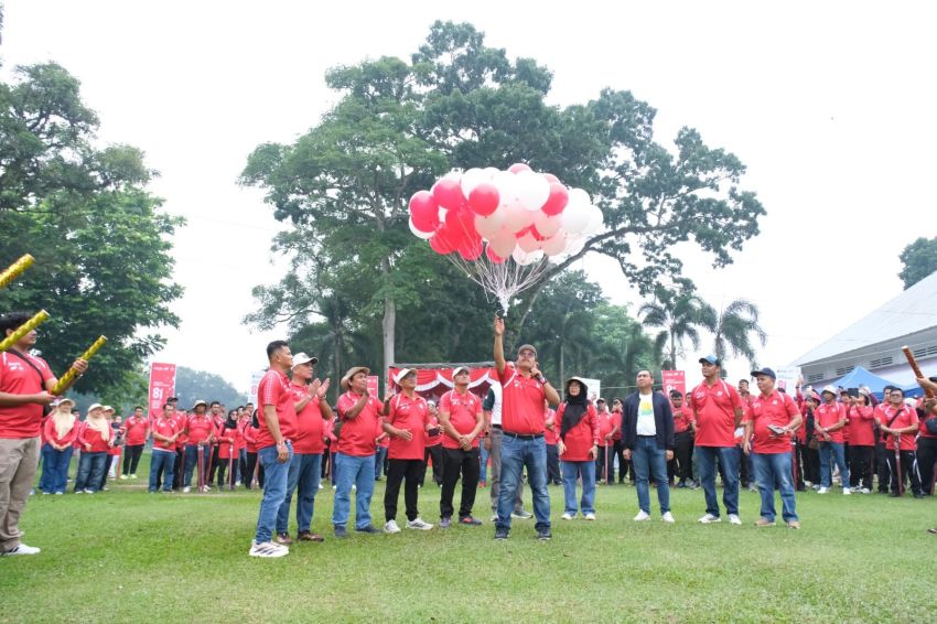 Upacara HUT ke-81 RI di PTPN I Regional 1 Berlangsung Khidmat