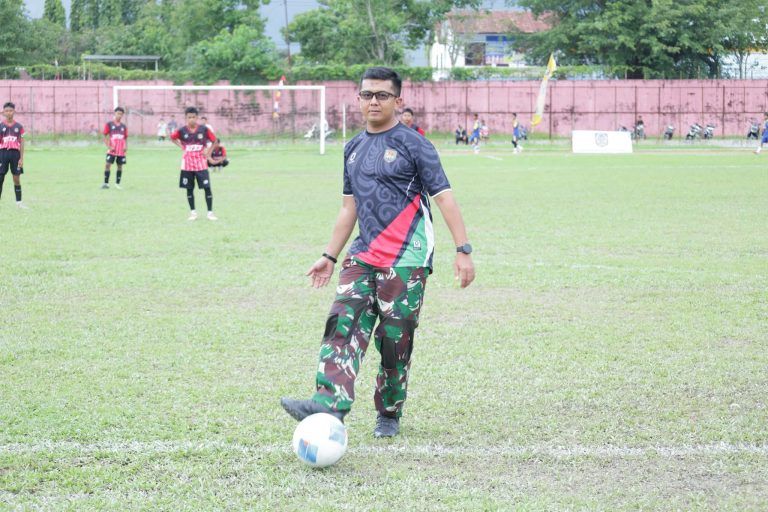 Dandim 0208/Asahan Dukung Penuh Pembinaan Generasi Muda di Turnamen Sepak Bola U-15 Piala Bupati Asahan