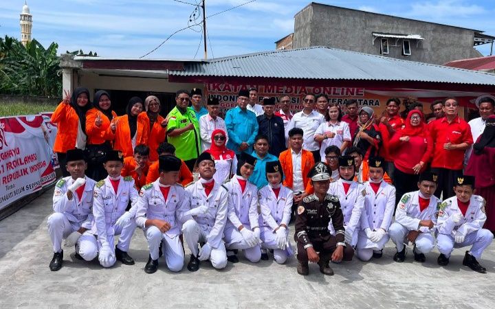 DPW IMO Indonesia Sumut Apresiasi Paskibraka SMP Negeri 15 Medan