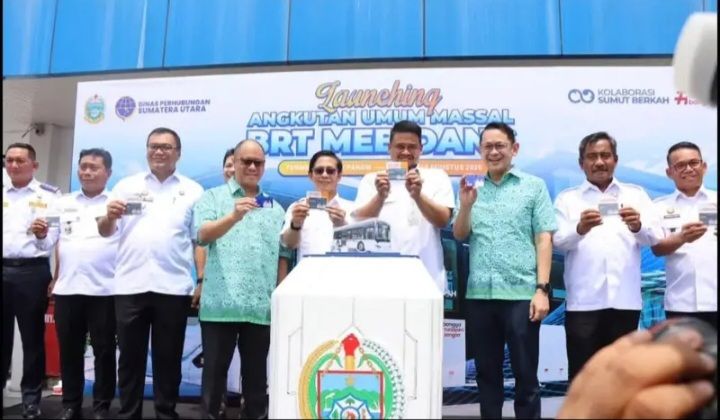 BRT Mebidang Resmi Beroperasi, Wali Kota Binjai Dorong Transportasi Publik Terintegrasi