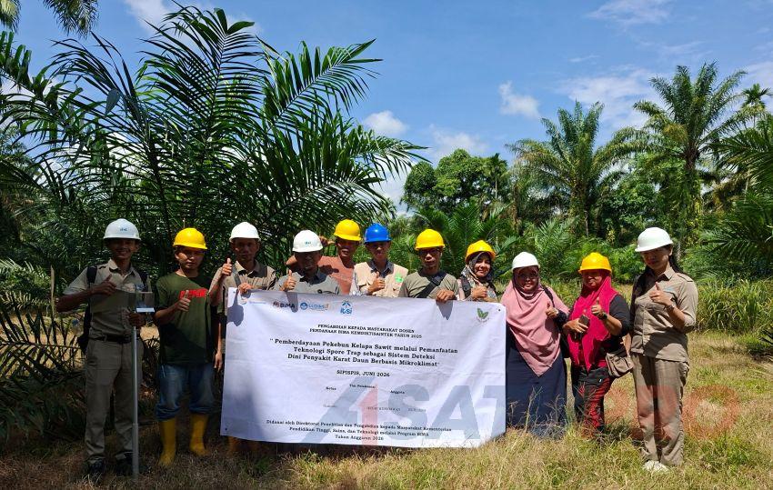 Teknologi Sore Trap Diperkenalkan ke Petani Sawit di Sipispis