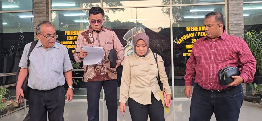 Ahli Waris Almarhum Abdul Halim Harahap Pemilik 15 Ha Lahan Polisikan Pasutri Diduga Penyerobot Lahan