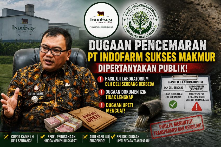Perdamaian Kasus Dugaan Pencemaran PT Indofarm Sukses Makmur Dipertanyakan, Hasil Uji Laboratorium Berbeda dan Dugaan Upeti Mencuat