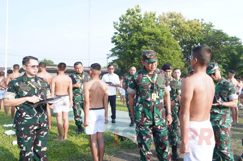 Ratusan Peserta Jalani Sidang Pantukhir yang Dipimpin Pangdam I/BB