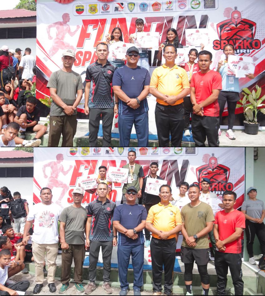 Wakil Bupati Dairi Hadiri Fun Run SPARKO Dairi 2026, Dorong Masyarakat Hidup Sehat dan Aktif