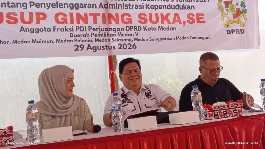 Jusup Ginting: KTP Dan KK Bukan Sekadar Identitas, Tapi Kunci Warga Dapatkan Hak Pendidikan Hingga Bansos