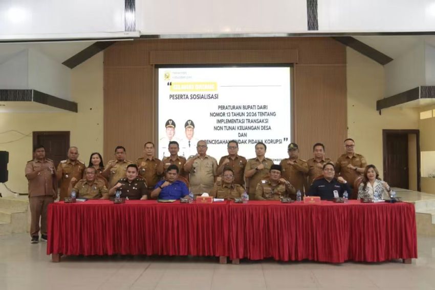Bupati Dairi Vickner Sinaga tegaskan, Transaksi Non Tunai di Desa "Tidak Bisa Ditawar Lagi"