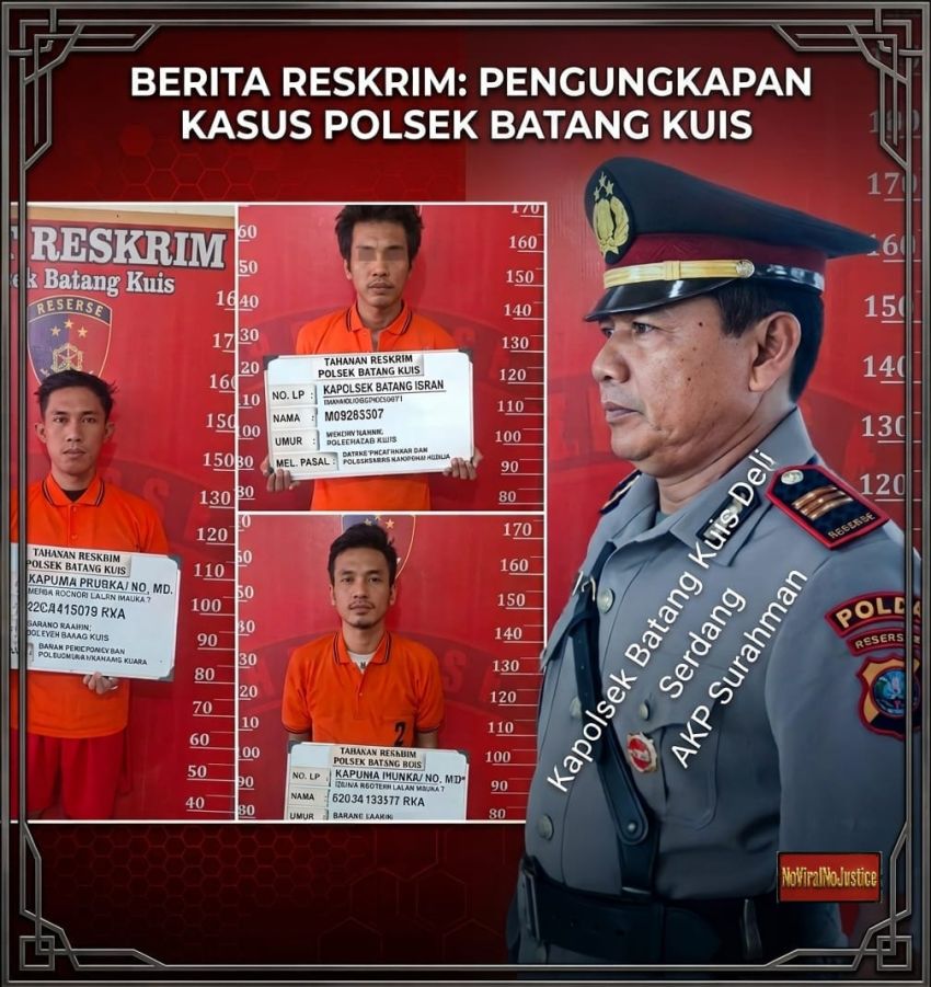 Penanganan Kasus Curanmor di Batang Kuis Dipertanyakan, Isu Dugaan &ldquo;86&rdquo; Muncul